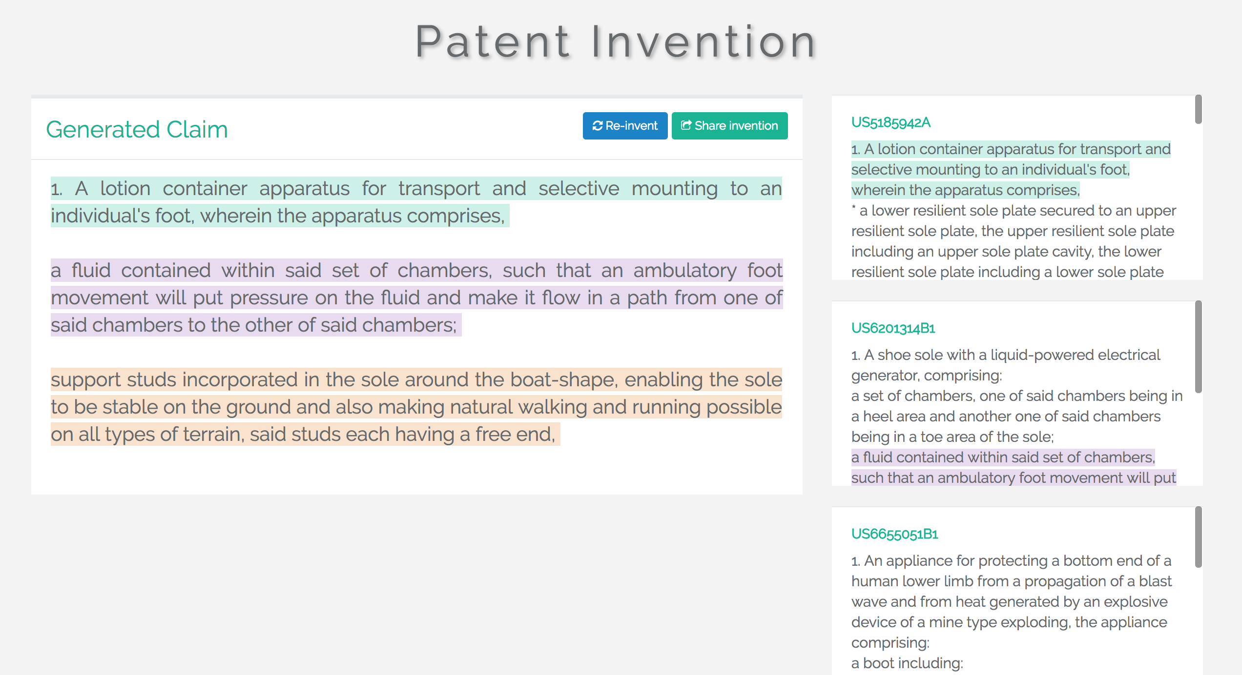 Invention Generator