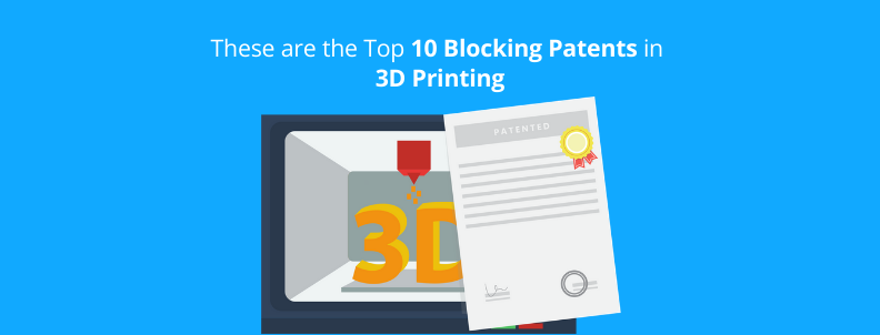 top 10 3d printing patents