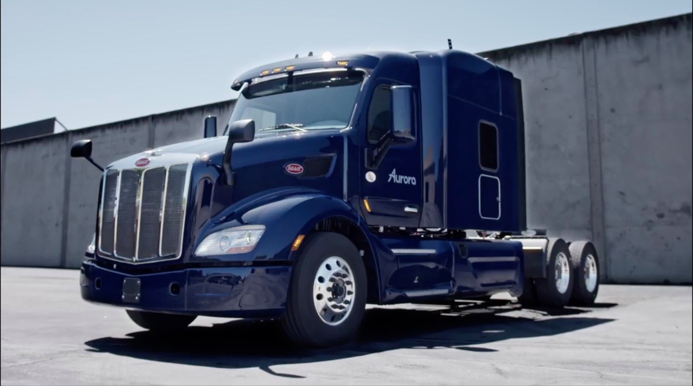 Aurora self driving truck