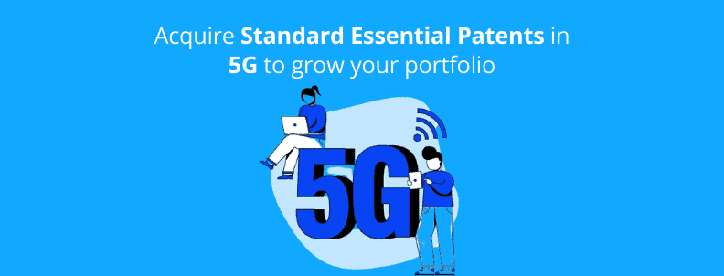 Acquire 5g standard essential patents