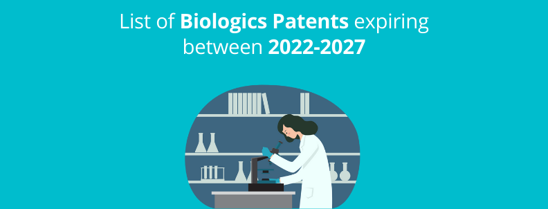 100 Biologics Patents Expiring