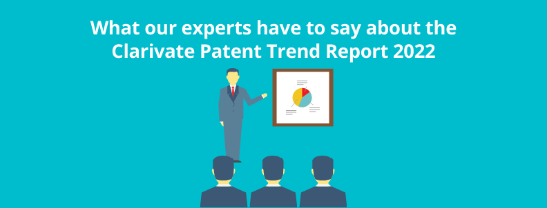 clarivate patent trend report