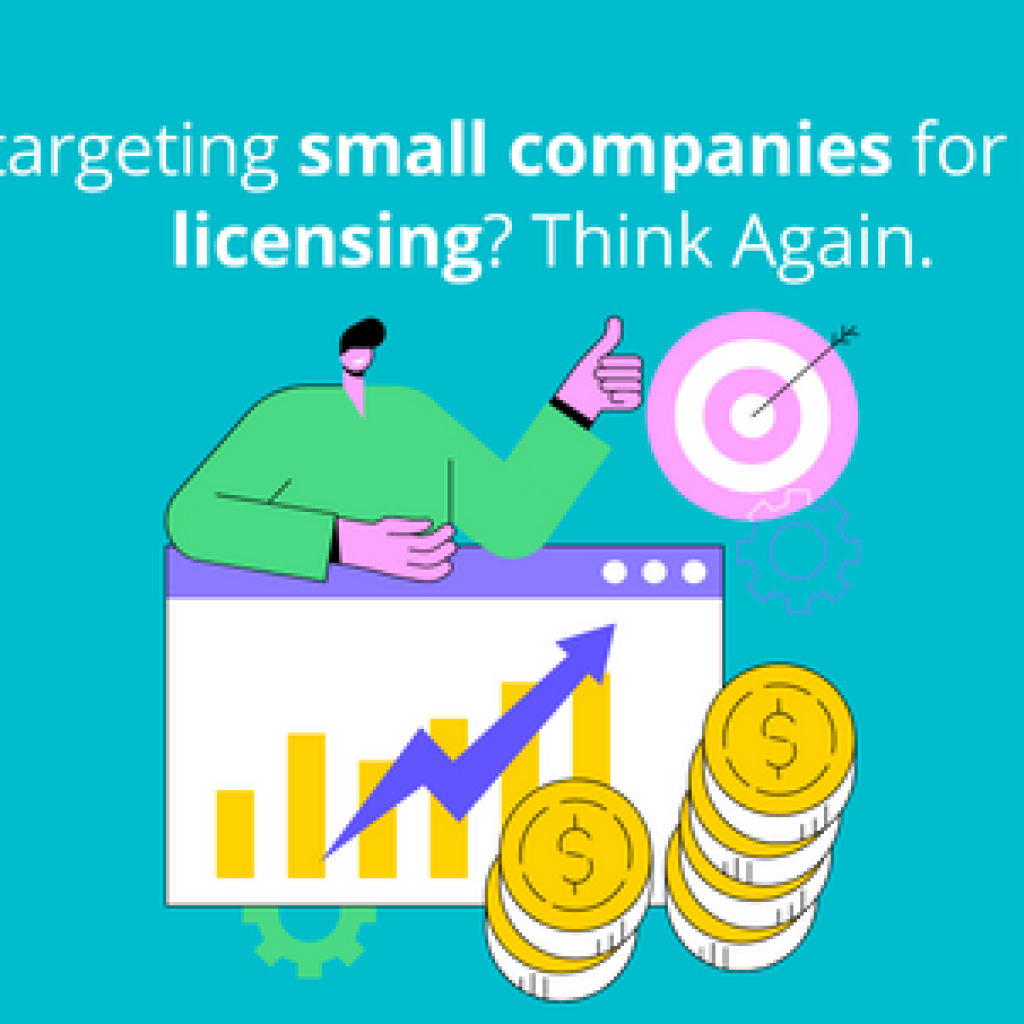 Not targeting small companies for patent licensing? Think Again