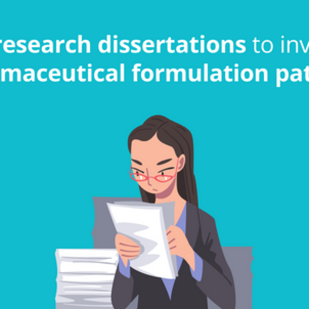 Using research dissertations to invalidate pharmaceutical formulation patents