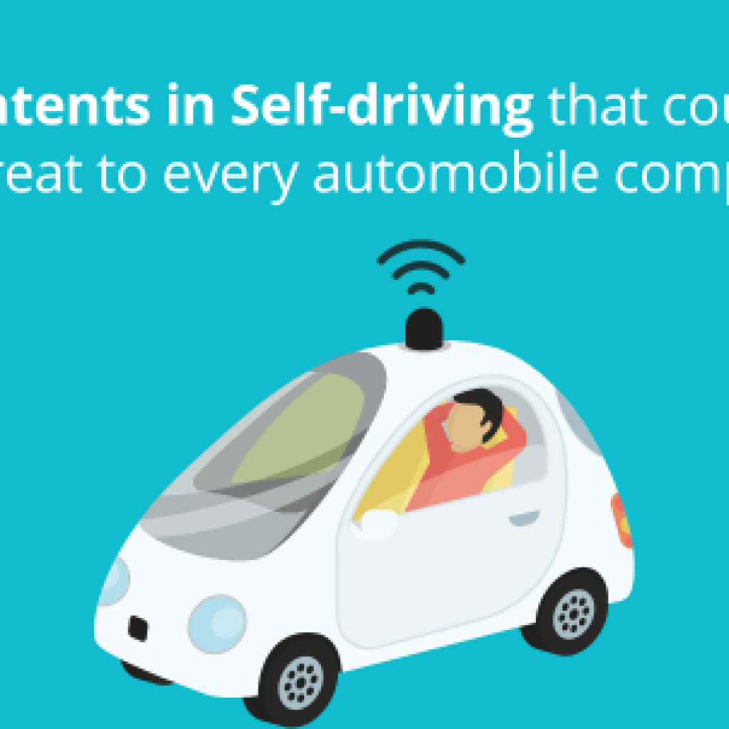 5 patents in self driving that could be threat to every automobile company