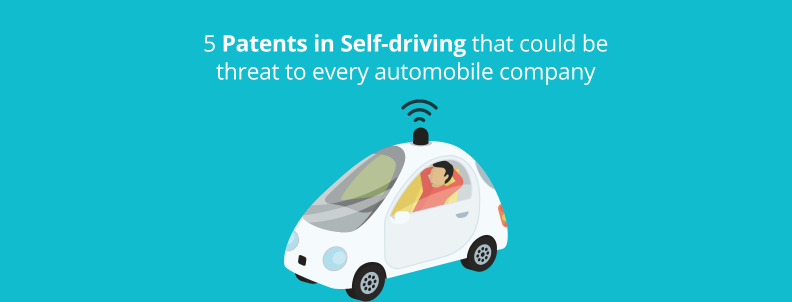 5 patents in self driving that could be threat to every automobile company