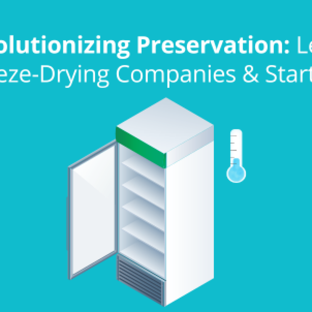 Freeze Drying companies and startups