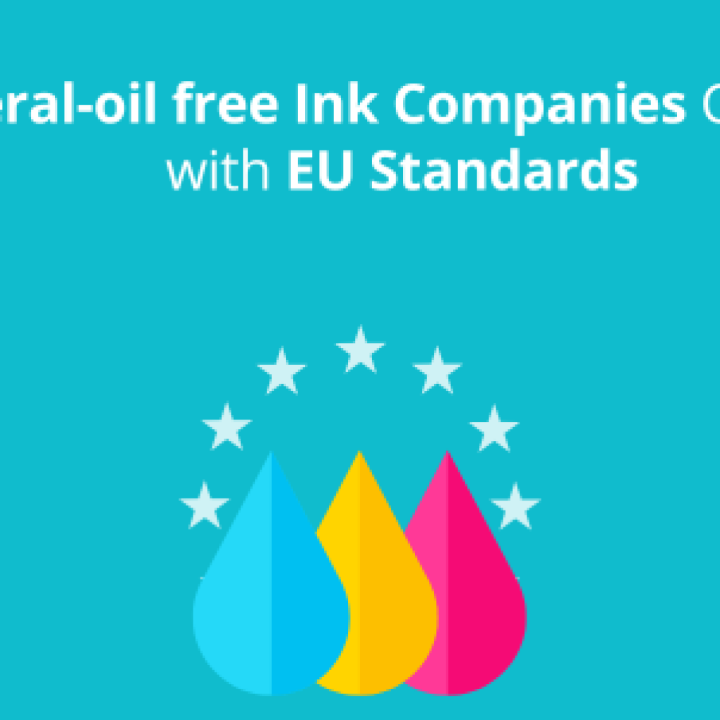 8 mineral-oil free ink companies complying with EU Standards