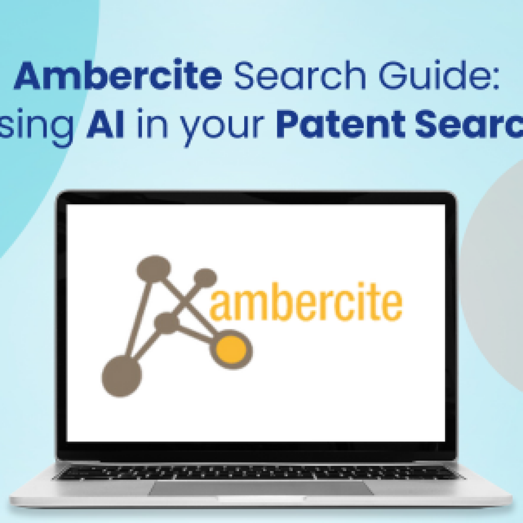 Ambercite search guide using ai in your patent search