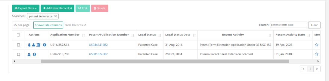 Generic Drug Patent: Looking for patent term extension on elixir