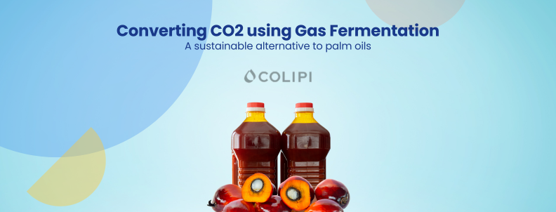 Converting CO2 using Gas Fermentation A sustainable alternative to palm oils