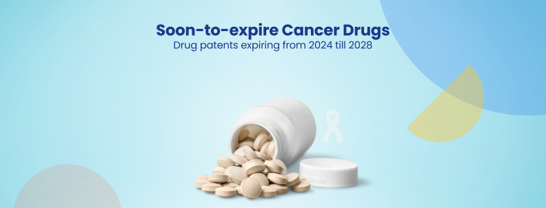 Soon-to-expire Cancer Drugs Drug patents expiring from 2024 till 2028