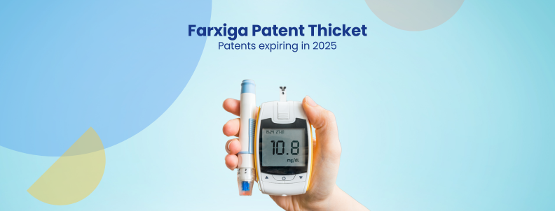 Farxiga Patent Thicket Patents expiring in 2025