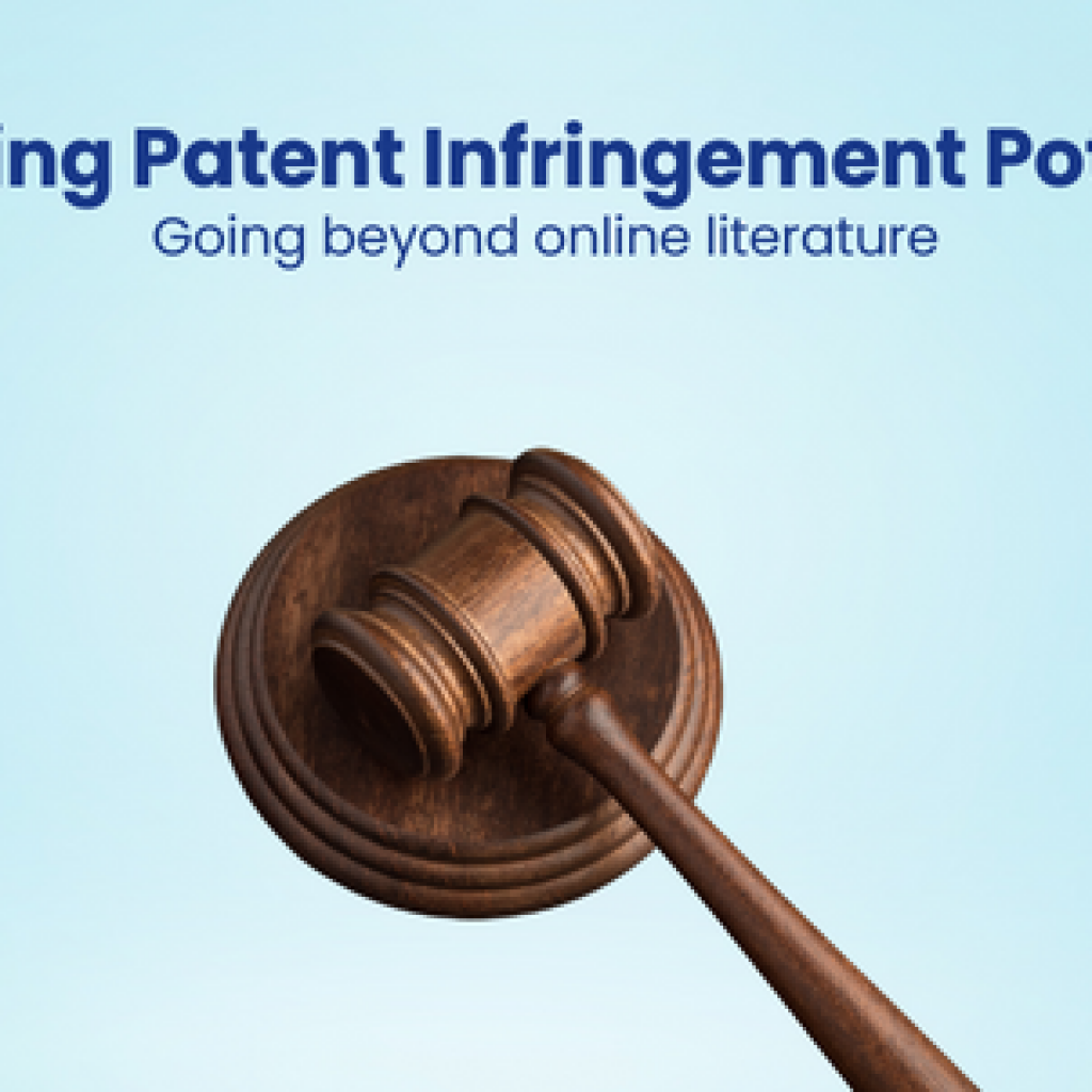 Verifying Patent Infringement Potential Going beyond online literature