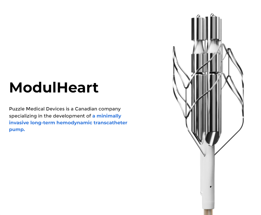 Puzzle Medical Devices’ ModulHeart Personalized Medical Device Technology