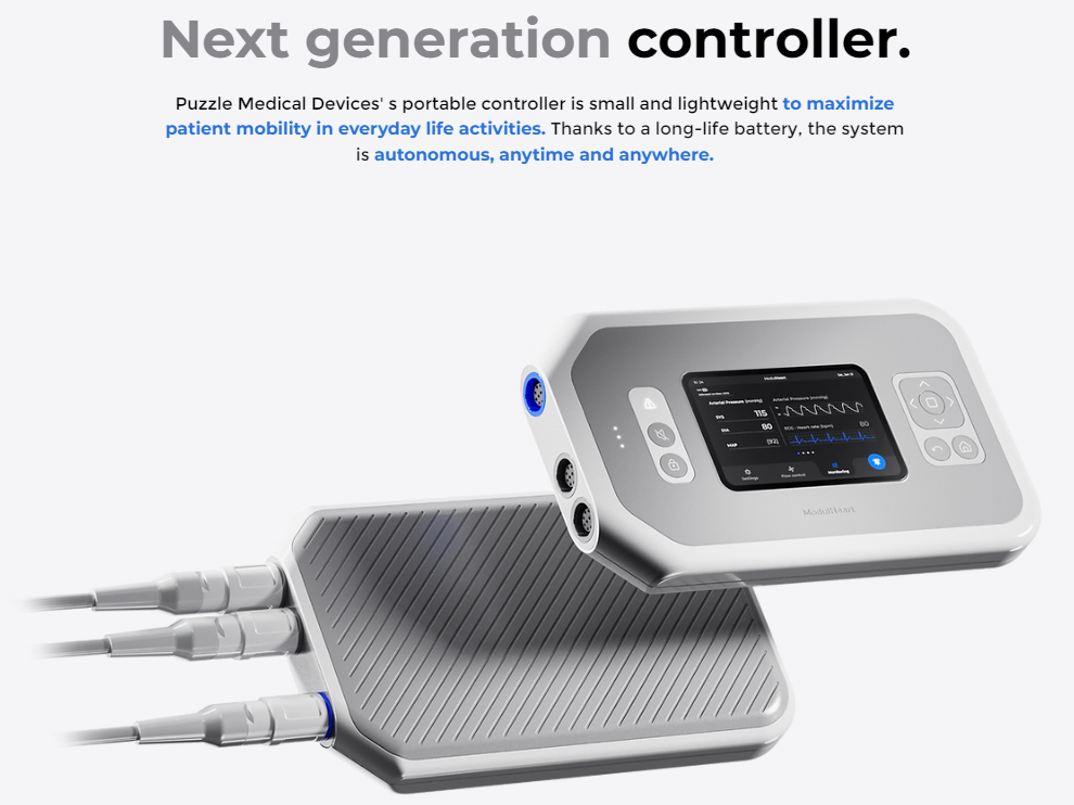 Puzzle Medical Devices Portable Controller (Personalized Medical Device Technology) 